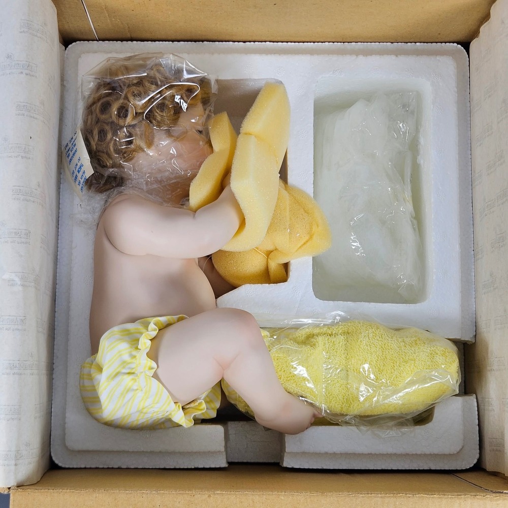 Ashton-Drake Clean as a Whistle Porcelain Doll Titus Tomescu Barely Yours NIB